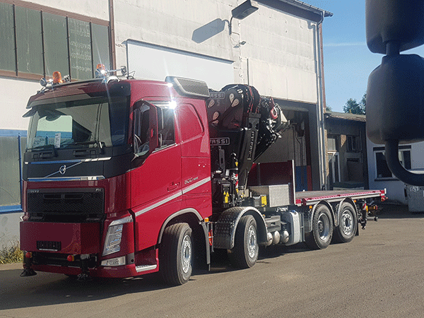 Fassi F1150RA.2.28 mit Drive by Fassi Fernlenkung